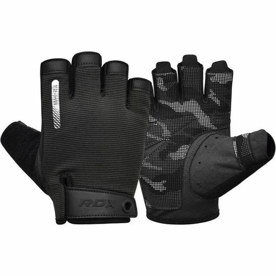 Gants De Musculation RDX F6 Pour Hommes - Taille L - Orange Camo - Neufs