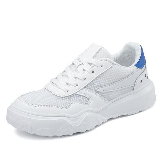 Baskets femme marque de luxe maille blanche respirante baskets grande
