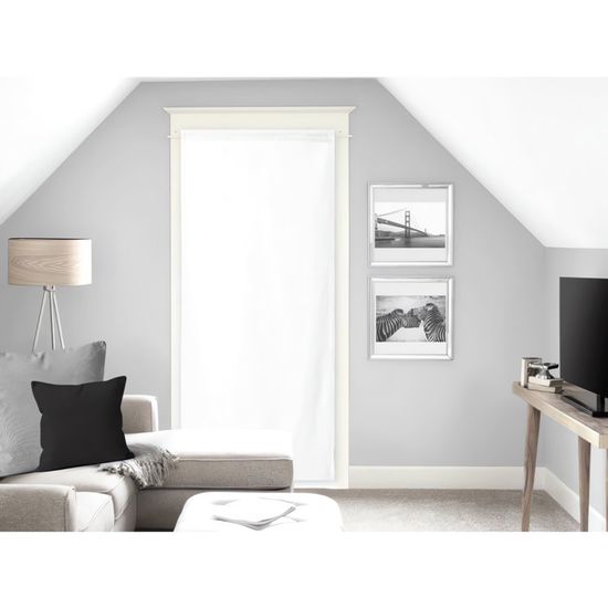 Soleil D'ocre Dolly Bise-Bise Vorhang - Polyester, Blau, 90x200cm