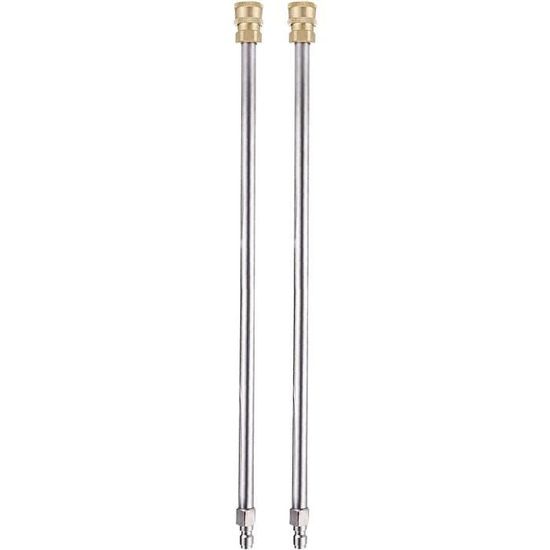 Lot De 2 Extensions Lance Spray 0.4m - Compatible Karcher K2 à K7 - Nettoyeur Haute Pression