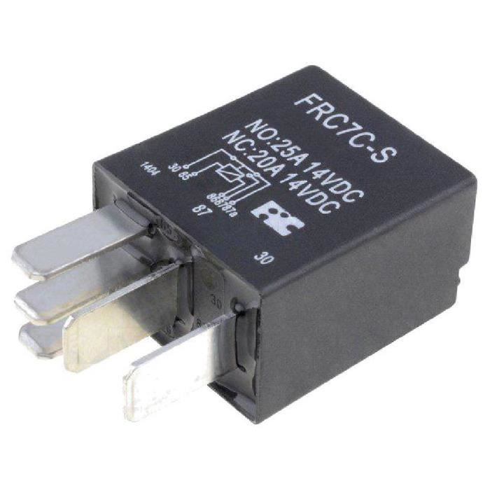 Relais automobile SPDT 12VDC 25A