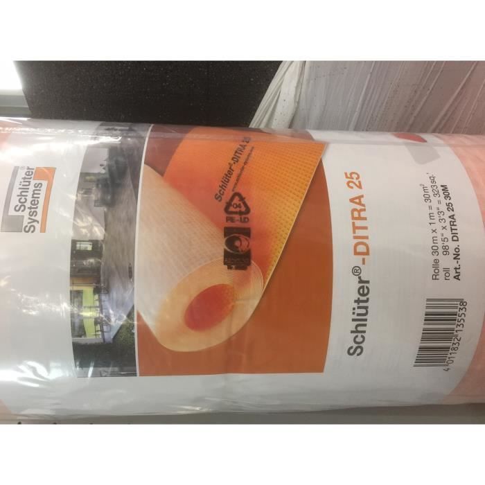 schluter Ditra 25 rouleau 30x1m