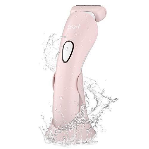 Rasoir Électrique Pour Femme Rasoir Femme Rechargeable SANS Douleur IPX7 Imperméable avec LED Indicateur et Cadeau de Lame de