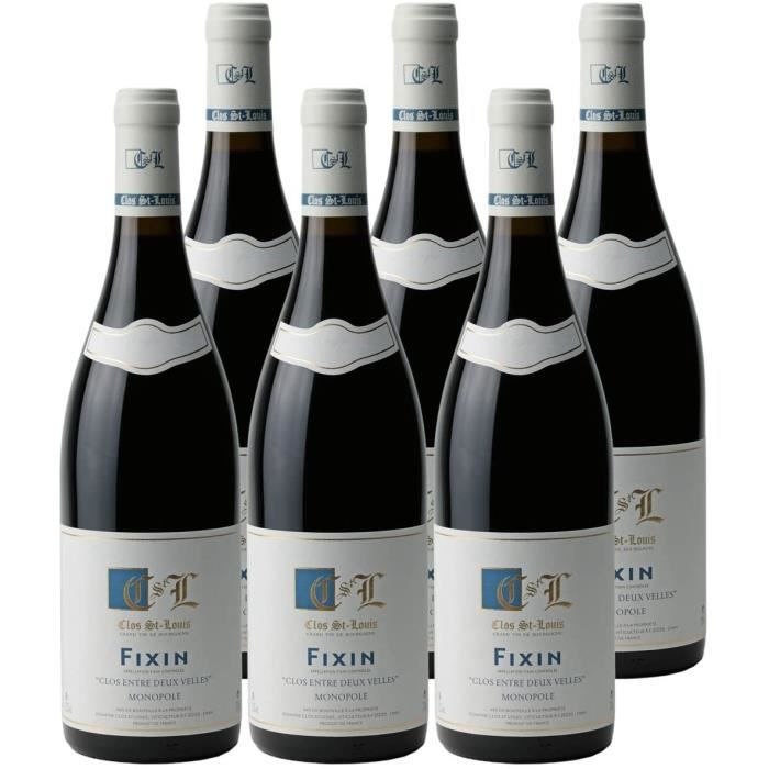 VIN ROUGE Fixin Clos Entre Deux Velles Rouge 2017 - Domaine du Clos Saint Louis - Vin AOC Rouge de Bourgogne - Cépage Pin136