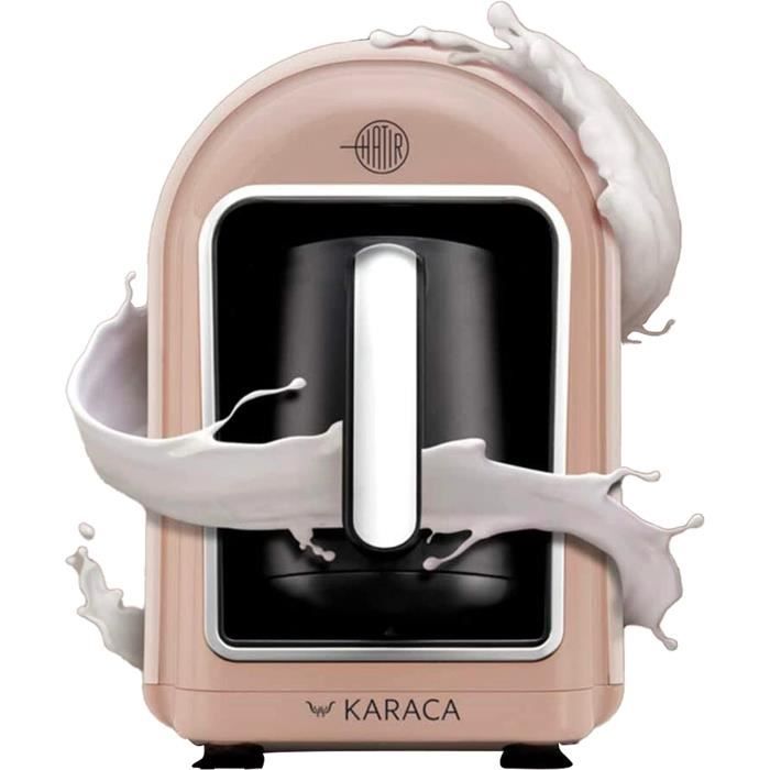 Karaca Hatr Mod Cafetiere turque Latte pour 5 personnes, 735 W, machine a cafe automatique, moka turc avec lait, chocolat cha