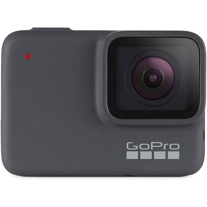 GoPro Hero 7 Silver - Caméra d'action numérique HD 4K, 10 MP Argent