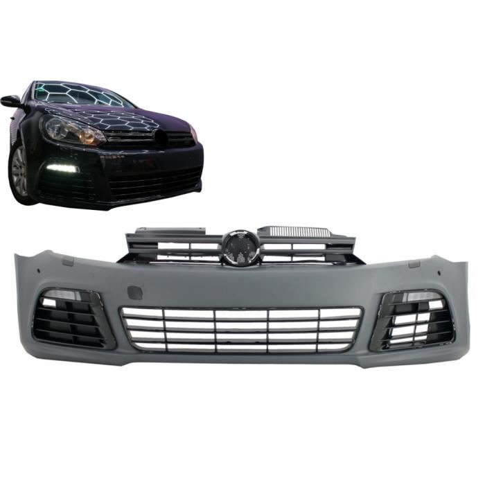 Pare-chocs avant Pour VW Volkswagen Golf VI Golf 6 2008-2013 R20 Look avec PDC