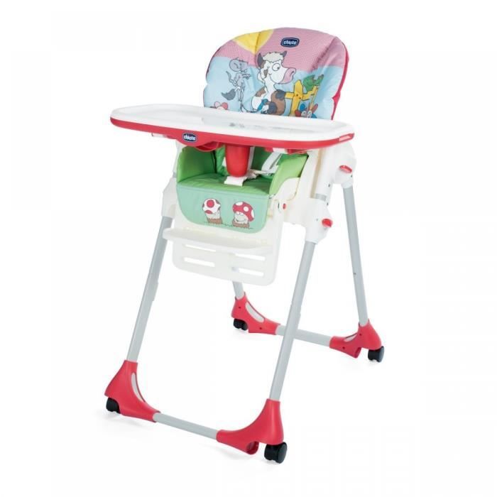 CHICCO CHAISE POLLY EASY 4 ROUES CONTRY FARM