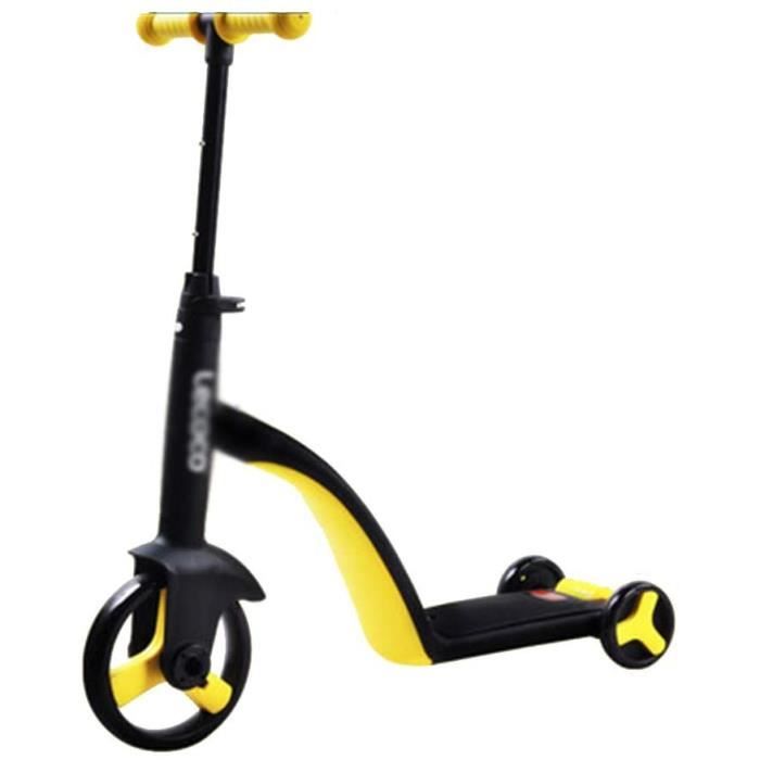 trotinette electrique NZB Trottinette pour Enfants de 3 agrave 6 Ans pouvant sasseoir sur Un Trottinette Multifonctions Trois en142