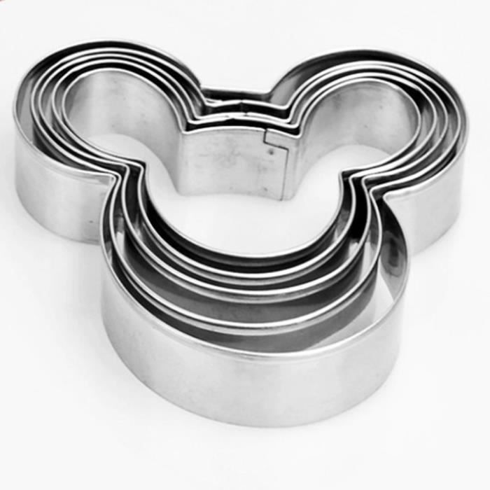 Moule à gateaux,Moules à gâteau Mickey, ustensiles de cuisson, ustensile de cuisine, ustensile de cuisson, coupe biscuits Mickey,