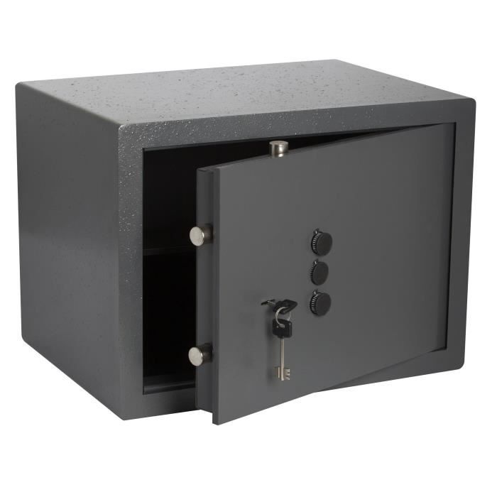 BRICARD Coffre-fort à clé + Boutons 49 x 36 x 35 cm à poser - 43,5 kg - 49, 6 L