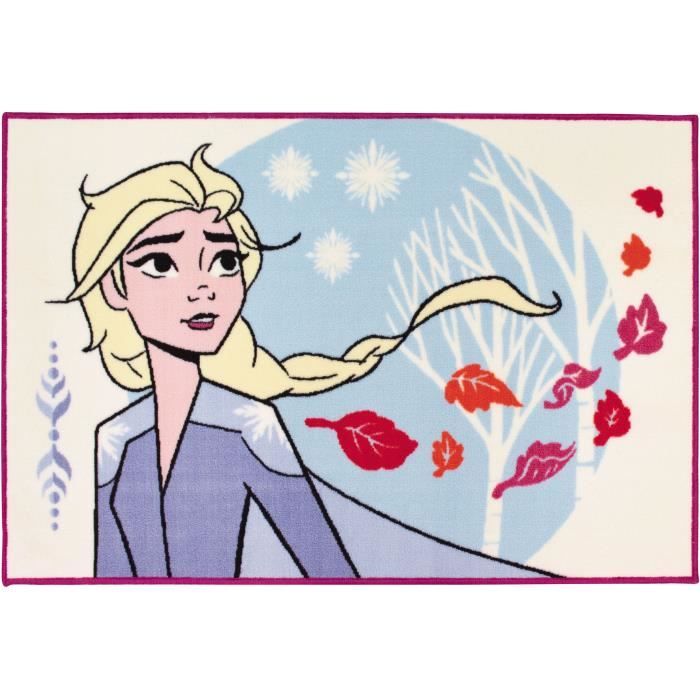 FUN HOUSE Disney Reine des Neiges 713253 TAPIS Dimensions: ± H. 80 x L. 120 cm