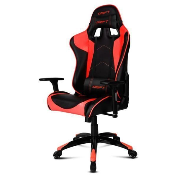 Peripherique Pc / Autres Peripheriques Usb / Autres Peripheriques Usb - Chaise de jeu DRIFT DR300BR 90-160º Mousse Noir Roug
