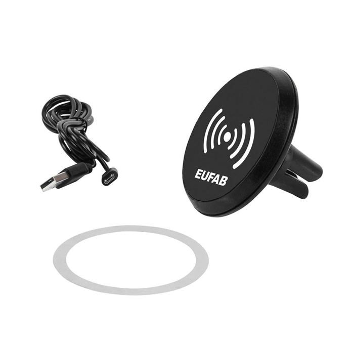Support magnétique charge induction
