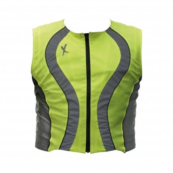 MotorX gilet de sécurité moteur jaune fluorescent taille L