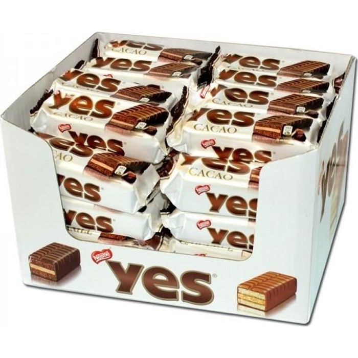 Nestlé YES cacao, Torty, gâteau, 48 pièces