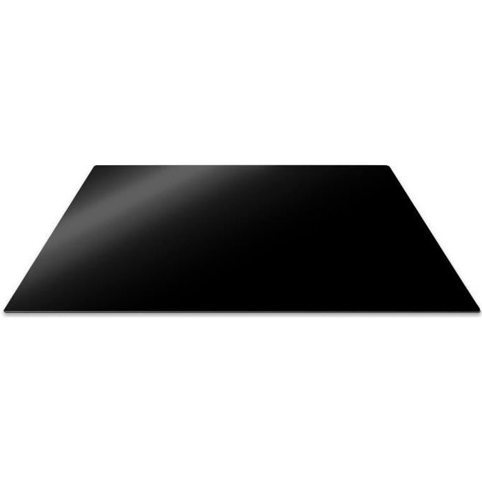Pebbly 99-14PPBIG Planche de Protection pour Plaque de Cuisson Verre Trempé Noir 57 x 50 cm