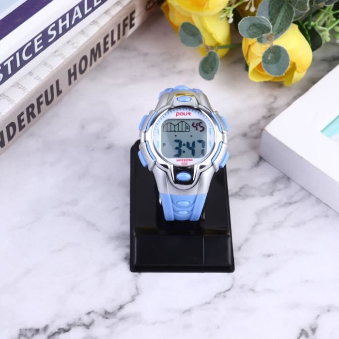 Montres numériques pour enfants Alarme lumineuse Montre électronique multifonctionnelle étanche MONTRE OUTDOOR - MONTRE MARINE