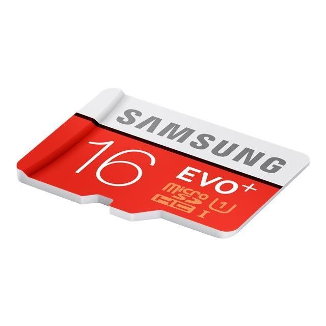 Carte mémoire micro SD Evo Plus Samsung 16Go