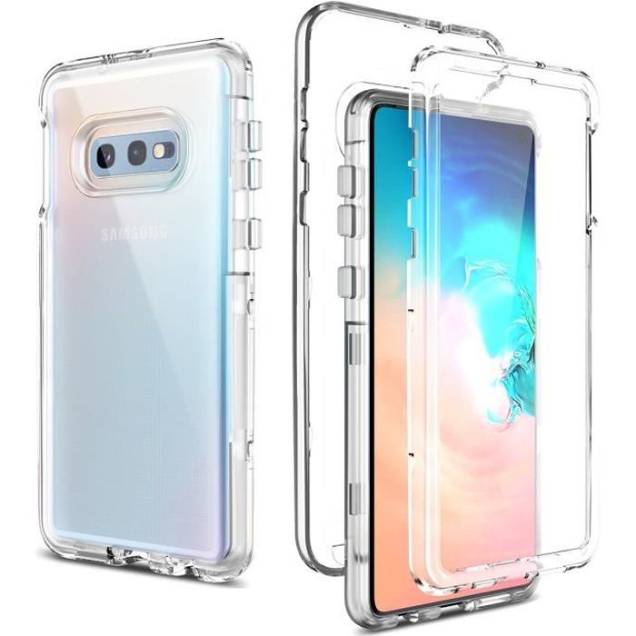 Coque Samsung Galaxy S10E Bumper étui à couches étui anti-rayures Housse de protection complète -SMARTLEGEND