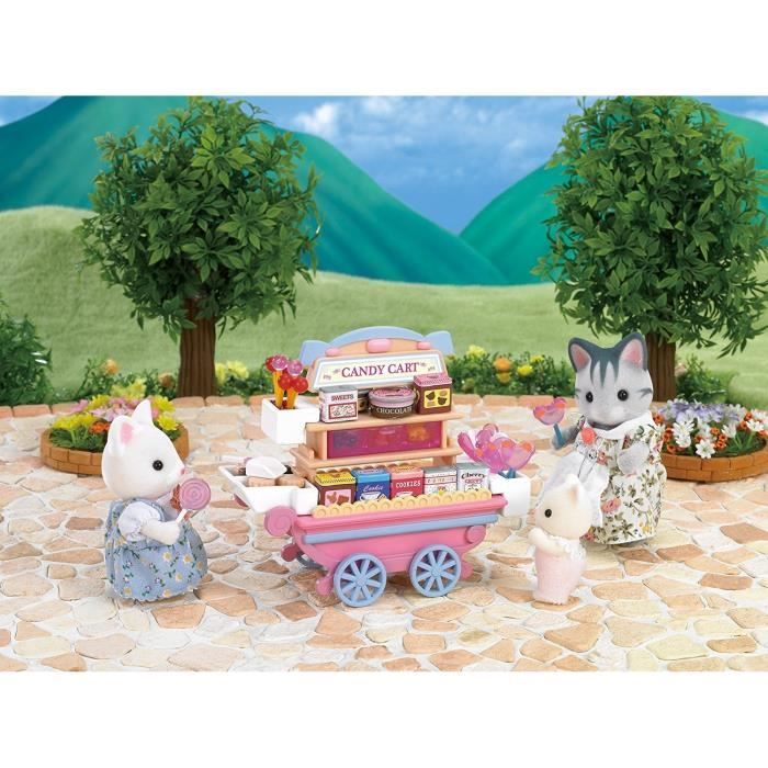 SYLVANIAN FAMILIES - 5053 - Le stand de sucreries ambulant
