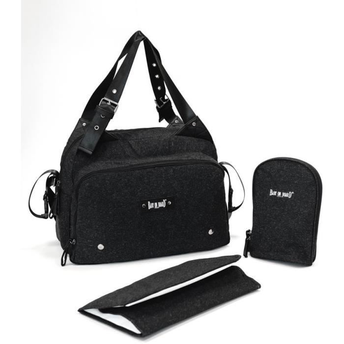 Sac à langer Baby On Board Noir
