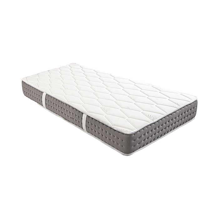 Matelas à ressorts ensachés ALIAC 160x200 cmen mousse Haute Densitéfermeavec face été/hiverépaisseur epaisseur 24 cm