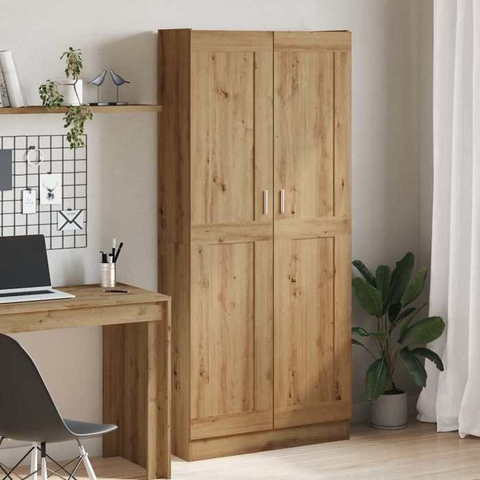 vidaXL Buffet haut chêne artisanal 825x305x185 cm bois dingénierie 3318717