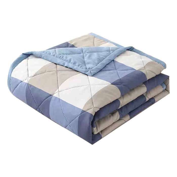 Couette été fraîche dormeurs chauds sueurs nocturnes effet froid fibre légère toutes saisons