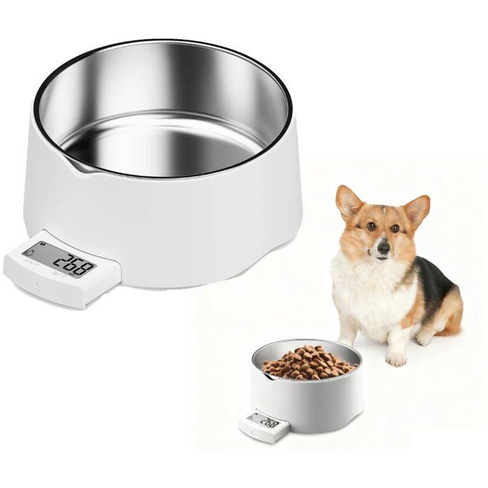 Meilleurs prix pour Balance connectée Bluetooth en acier inoxydable pour animaux de compagnie - balance pour cage de transport balance pour croquettes