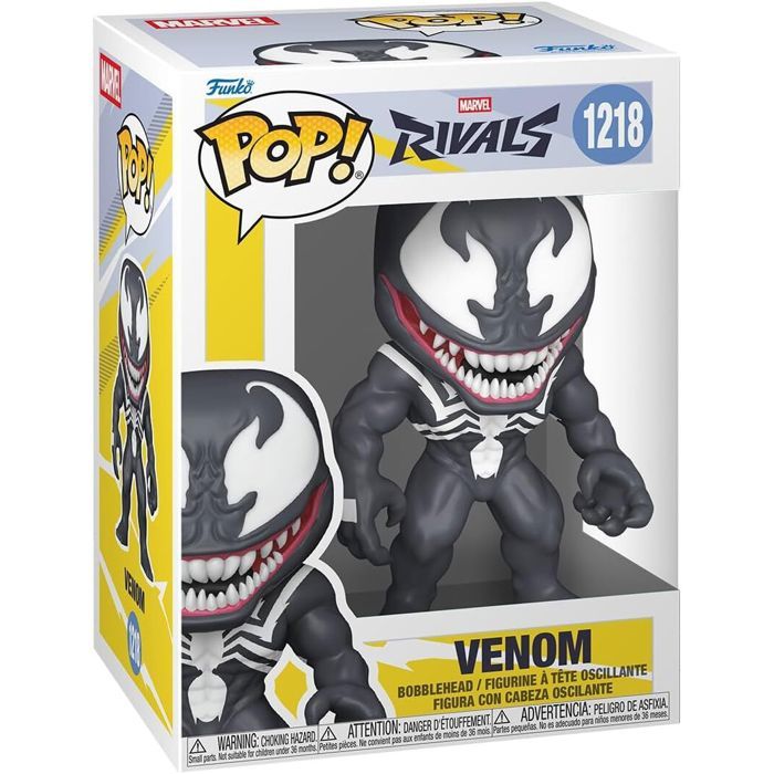 Figurine Pop en PVC - FUNKO - Venom - Marvel - Avec chance de Chase - 9 cm