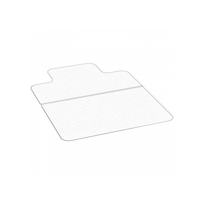 Tapis Chaise de Bureau avec Rebord de 1219x914 cm Tapis Protège-sol pour Moquettes en Plastique avec Clous