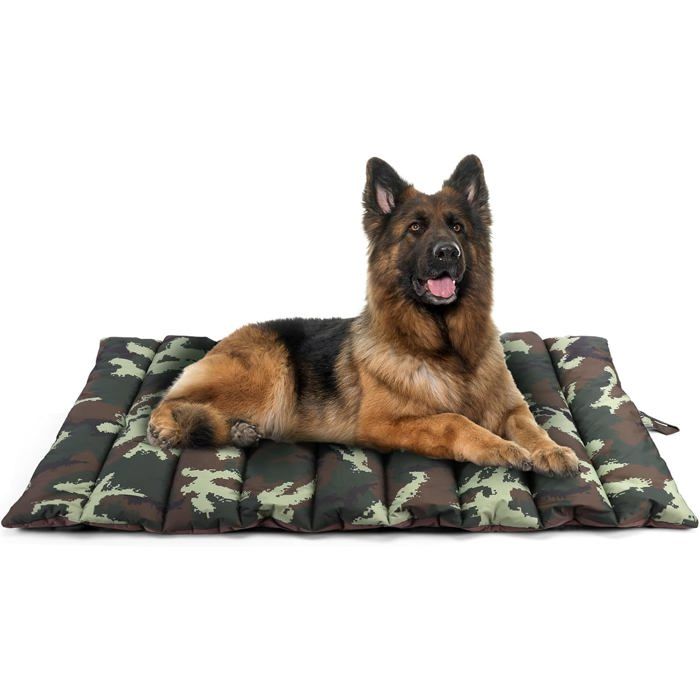 Lit Pour Grand ChienLit Imperméable Pour Chiens Extérieur Et IntérieurMatelas Couverture Pour ChienTapis Portable Et Pliable Po