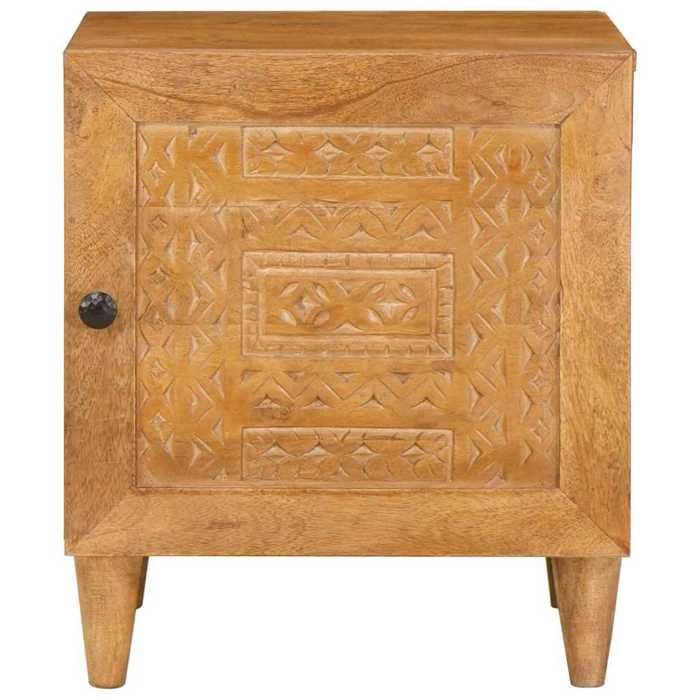 Tables de lit Moderne CHIC 2 pcs Armoires de chevet - Pour chambre - Marron clair 40x33x46 cm CC478