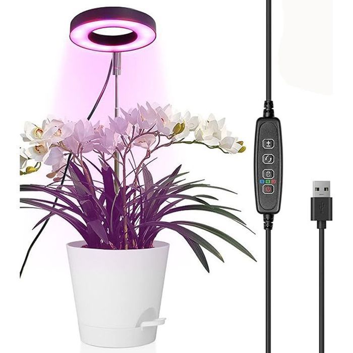Lampe Plante Lampe Horticole Rouge bleu et blanc Lampe de croissance LED for plantes 45 W 256 LED Lampe de croissance hydropo