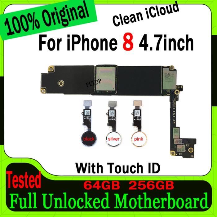 Carte Mère 64 Go + Face ID Pour IPhone X (origine Apple, Occasion Fonctionnelle)