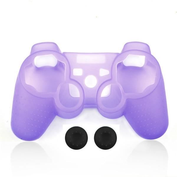 hsl Bonnet coloré en silicone pour pouce bâton Joystick Grip Coque pour manette Sony PS4/PS3/Xbox 360 XBOX ONE sans fil 2 Paire/rose 