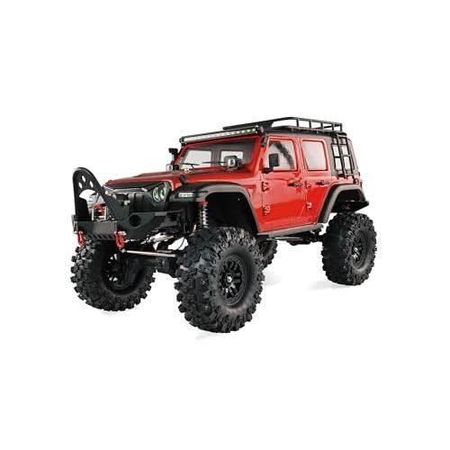 Véhicule tout-terrain - AMEWI - AMXROCK CROSSTRAIL CRAWLER 4WD - Rouge métallisé - 1:10 - ARTR