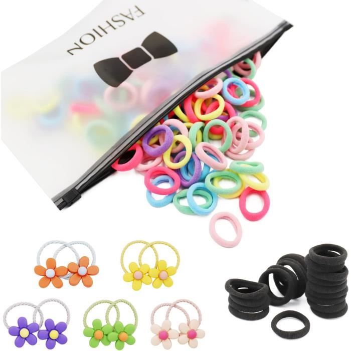 130 Pieces Elastique Cheveux Bebe Fille Chouchou Bebe Accessoire Cheveux Bebe Elastiques A Cheveux Petits Pour Enfants Tit A369 Cdiscount Au Quotidien