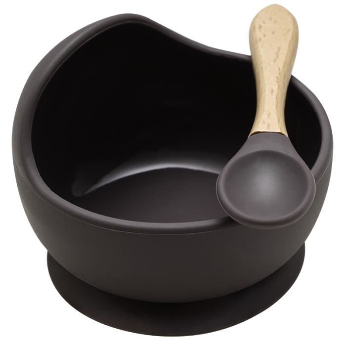 Bol Bébé Ventouse Kinyoda - Lot De 3 En Silicone - Anti-dérapant, Sans BPA - Design Crabe Mignon