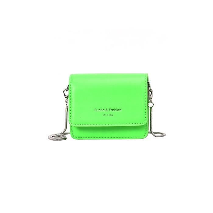 sac vert fluo
