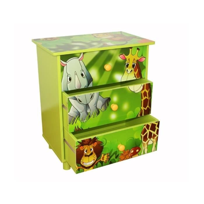 Commode 3 Tiroirs Chambre Enfant Motif Jungle 48x57x30cm Ape Cdiscount Puericulture Eveil Bebe Commode 3 Tiroirs Chambre Enfant Motif Jungle 48x57x30cm Ape Cdiscount Puericulture Eveil Bebe