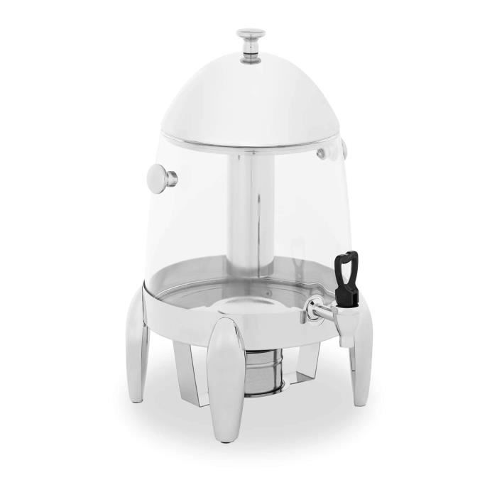 Distributeur De Boisson Réfrigéré 4.5L Avec Robinet - Fontaine à Punch - Pour Fêtes (Noir)