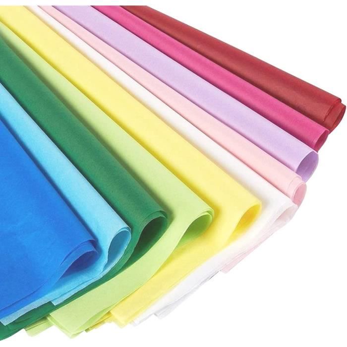 Papier De Soie Noir 160 Feuilles - Format 20x14 Pouces, Pour Emballage Cadeaux, Pâques, Neuf