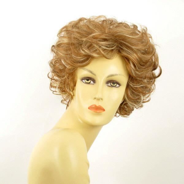 Perruque Femme Courte Blonde Méchée - KIMBERLEY F27613 - Synthétique - Neuf Avec étiquettes