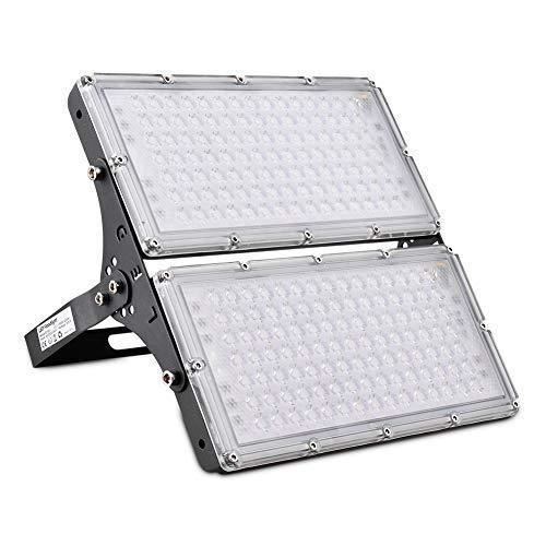 Projecteur LED Viugreum 300W - 30000LM IP66, Éclairage Extérieur Blanc Froid 6000K, Pour Jardin/Garage