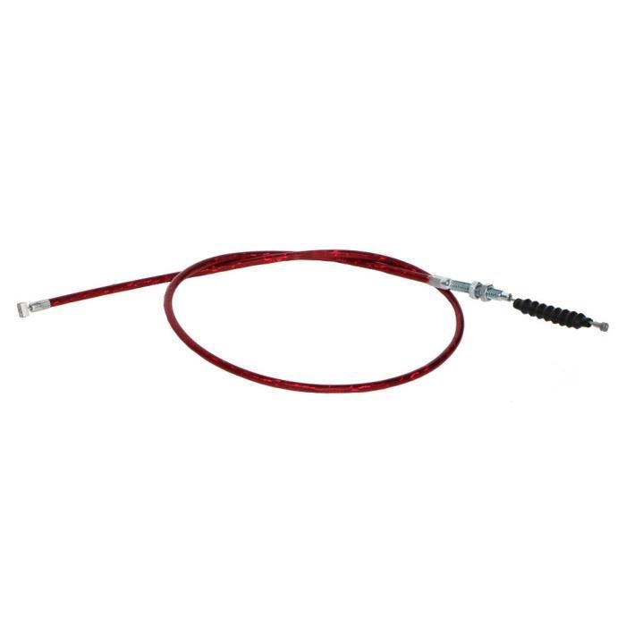 Câble d'embrayage en prise - 1020mm - Rouge - Dirt Bike