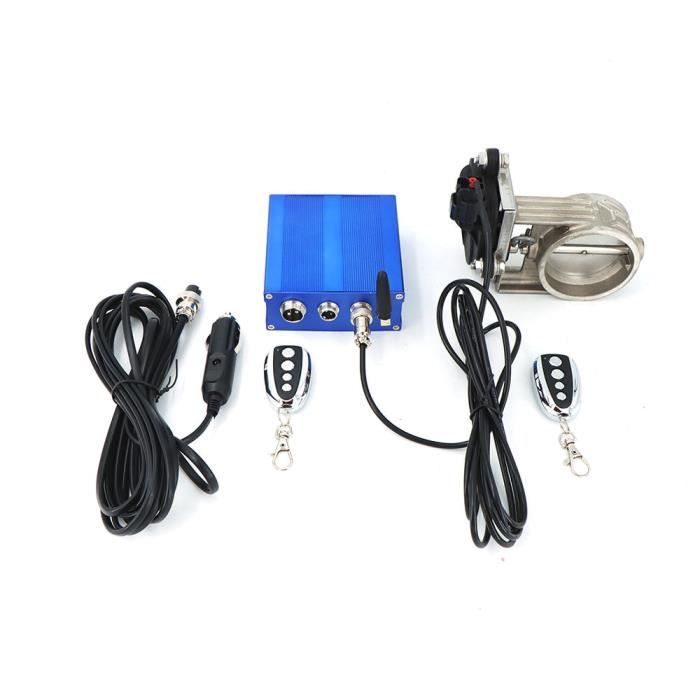 Valve électronique D'échappement Universelle - Contrôle Télécommande, Tailles 51 à 76mm, Pour Son Réglable - 7