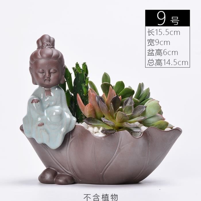 Pot de fleur Bouddha <br> Zen