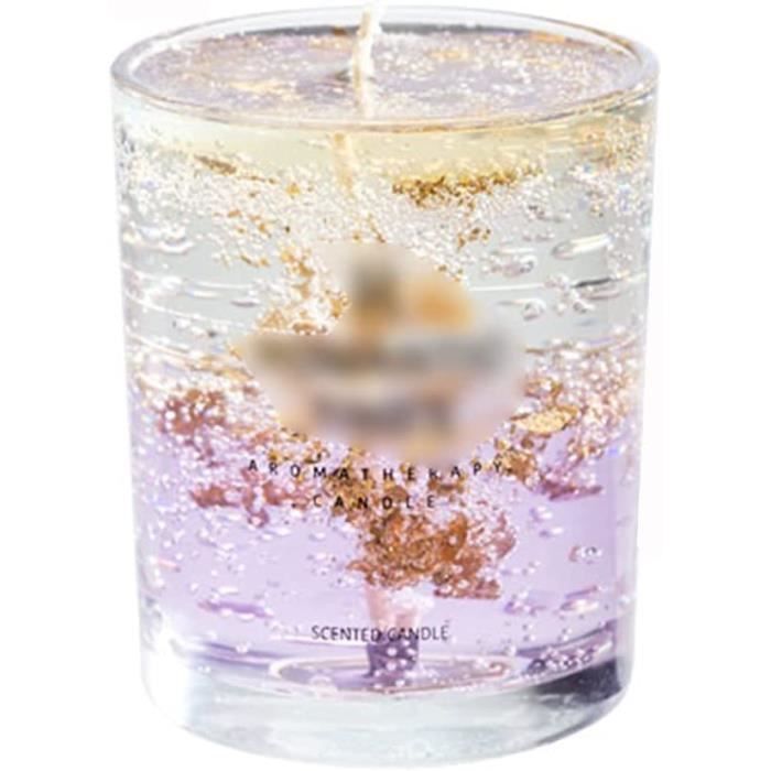 Candle - Lot De 12 Bougies Parfumées Dans Un Bocal En Verre